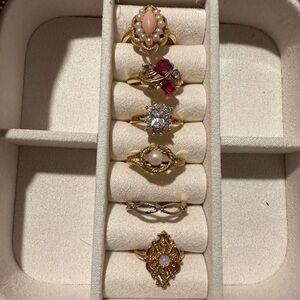Vintage Ring Set (Mostly Avon)